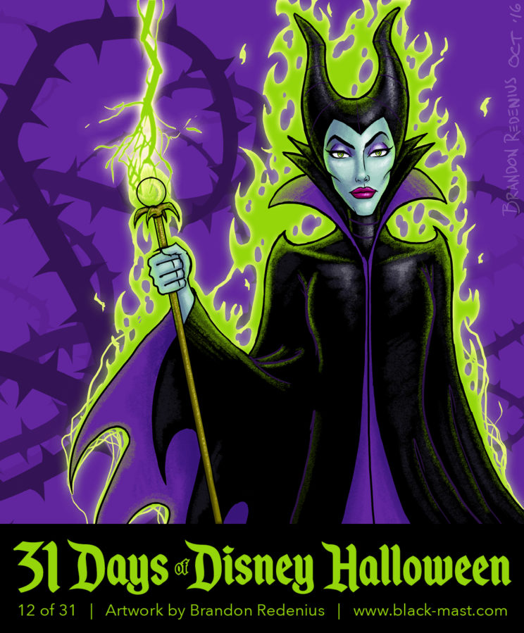 Day 12: Maleficent from Disney's Sleeping Beauty