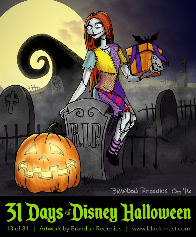 Day 13: Sally from The Nightmare Before Christmas