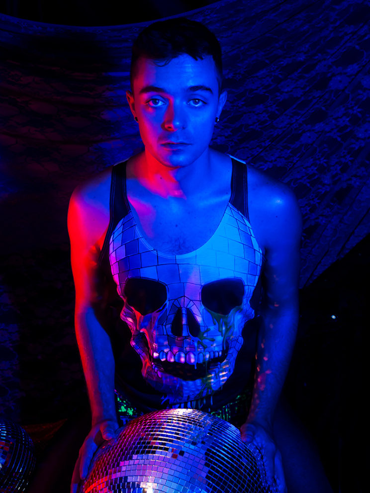 Disco Skull Tank (Model: Brad)