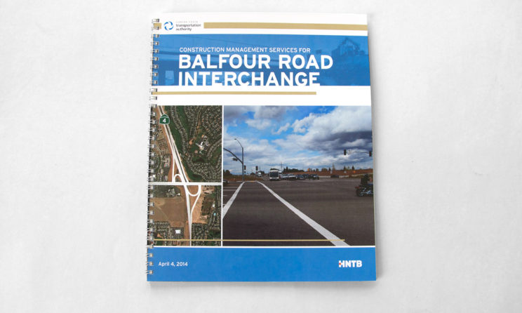 HNTB Graphic Design and Editorial Design - Front Cover