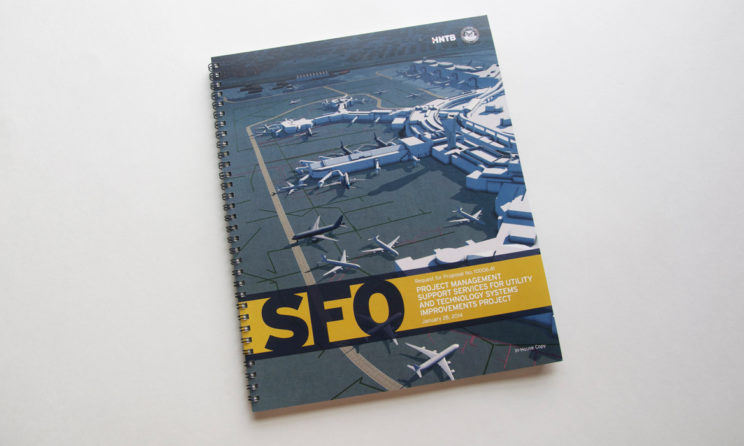 HNTB Graphic Design and Editorial Design - SFO Cover