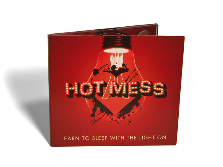 Hot Mess "Learn to Sleep with the Light On" Album Packaging