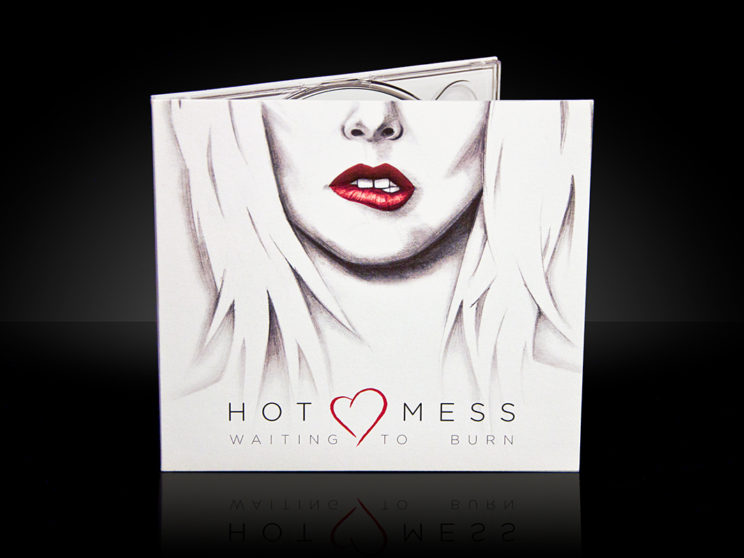 Hot Mess "Waiting to Burn" Album Packaging