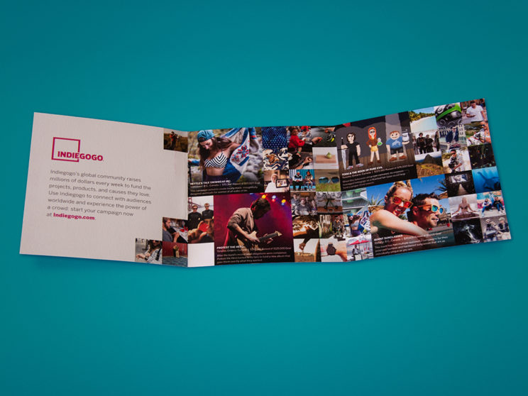 Indiegogo Success Story Sales Brochure (2015)