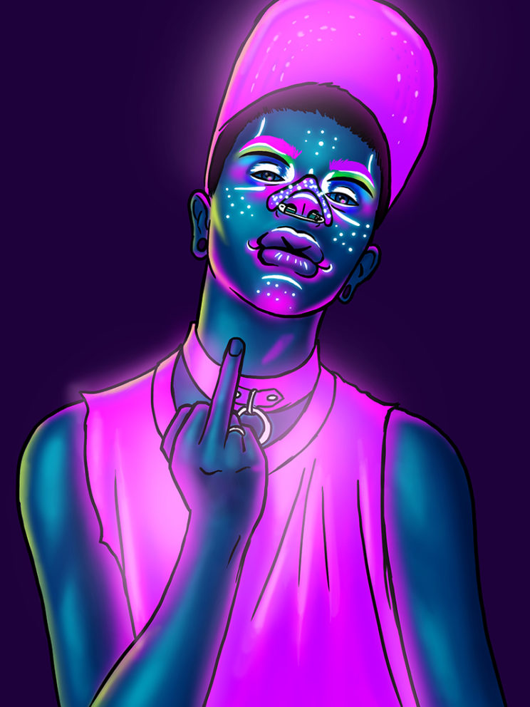 Mason Neon Portrait (July 2018)