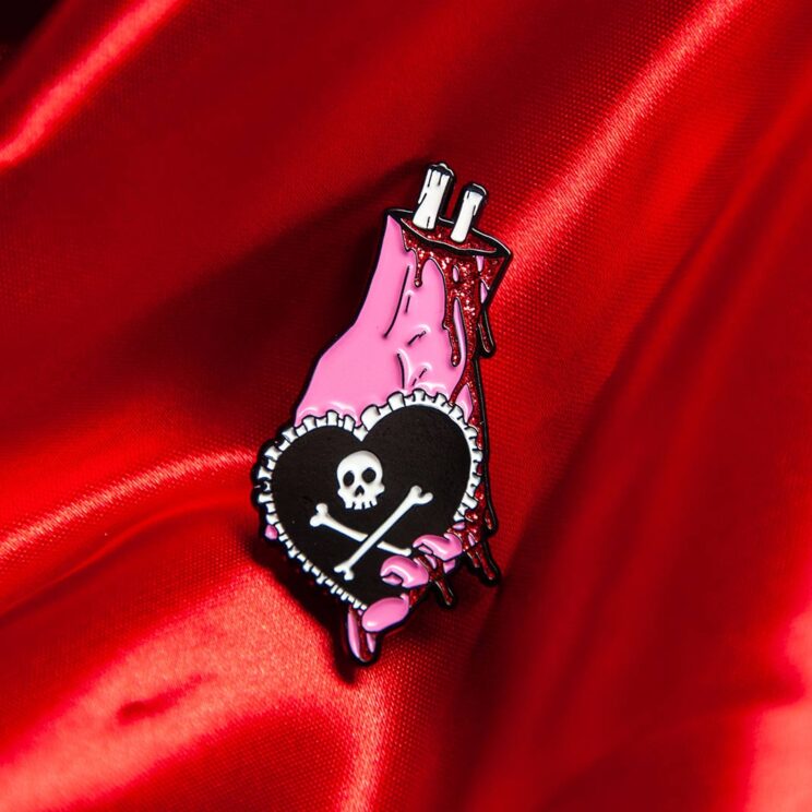 Bloody Valentine Enamel Pin
