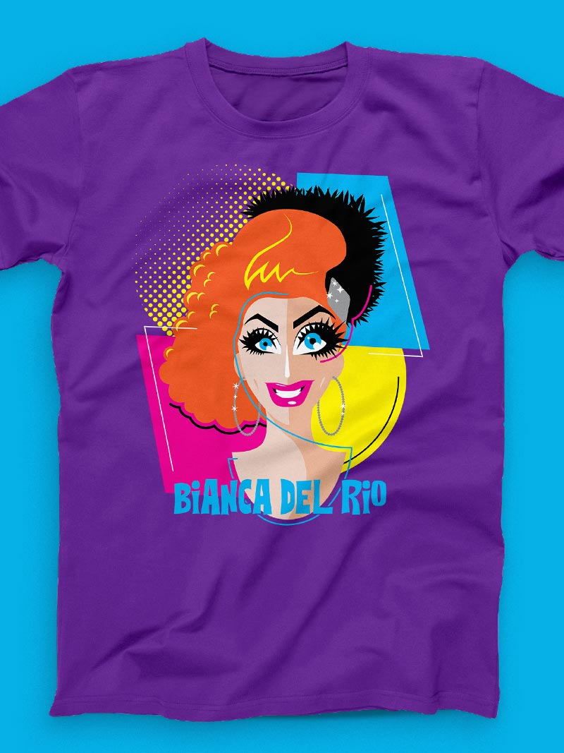 Bianca Del Rio Tour Merchandise - Brandon Redenius