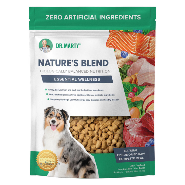Dr. Marty Pets Nature's Blend Freeze-Dried Raw Dog Food