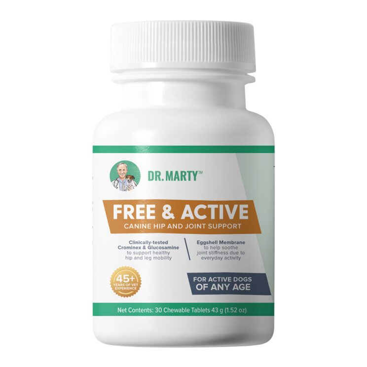 Dr. Marty Pets Free & Active Canine Mobility Supplement