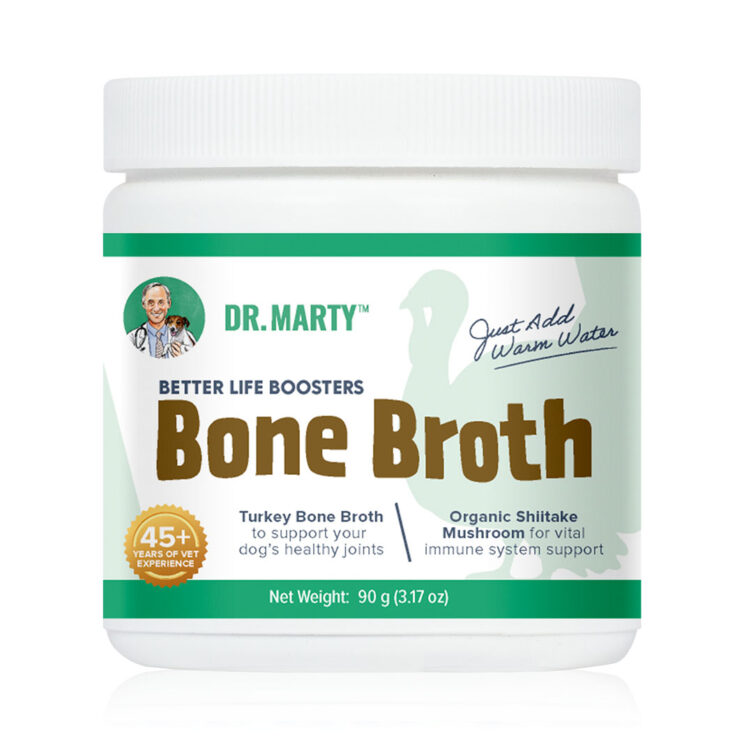 Dr. Marty Pets Better Life Booster Bone Broth Food Mixer