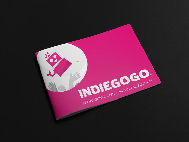Indiegogo Internal Brand Guidelines Cover