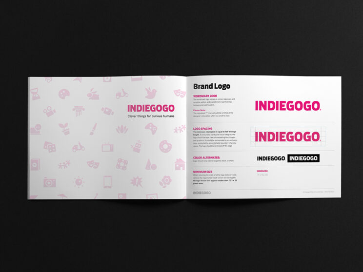 Indiegogo Internal Brand Guidelines Logo Usage